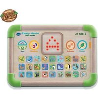 Tableta Educativa Abc Nature Bebé Juguete De Madera