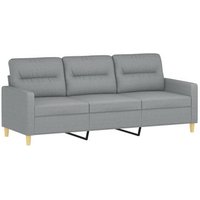 Sofá de 3 plazas de salón de descanso de tela 180 cm CFW87516