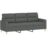 Sofá de Tela de 3 Plazas 180 cm