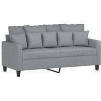 Sofá de 2 plazas de salón de descanso de tela 140 cm CFW602731