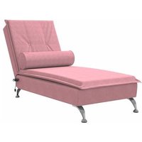 Sofá Cama De Masaje Con Cojín De Terciopelo
