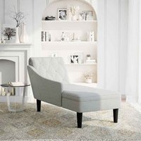 Silla Tumbona con Almohada y Reposabrazo