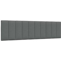 Cabecero Acolchado Tela Gris Oscuro 180 Cm Cfw183109