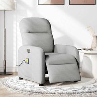 Sillón Reclinable Eléctrico de Masaje en Tela