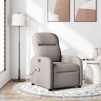 Sillón De Masaje Reclinable De Tela