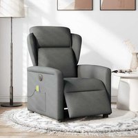 Sillón Reclinable Eléctrico de Masaje con Tela