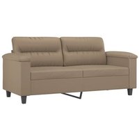 Sofá de 2 plazas de salón de descanso de cuero sintético 140 cm CFW75549