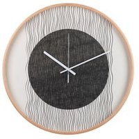 Reloj de Pared Metal Natural 60 cm