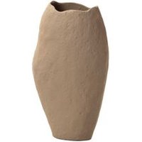 Florero de Aluminio Beige 21x11x33 Cm