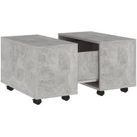 Mesa de Centro o Auxiliar de Madera Contrachapada 60x60x38 Cm