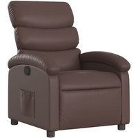 Sillón Reclinable de Cuero Sintético