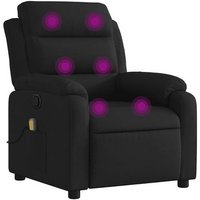 Sillón Reclinable De Masaje Con Tela Negra