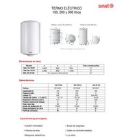 Termo Eléctrico Simat Ariston Sim 150 Vert 560 Ref.3010645
