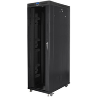 Armario Rack Lanberg 19" 42U 800x1200 Puerta Cristal