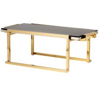 Mesa de centro Inox. cristal Novosibirsk 120x60x45 Cm Mesa de centro Inox. cristal Novosibirsk 120x60x45 Cm