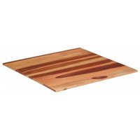 Tablero de Escritorio Madera Maciza de Acacia 80x80 cm