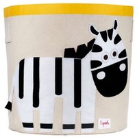 Cesta para Juguetes 3 Sprouts Animalitos Cebra