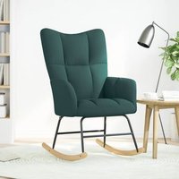 Sillón Mecedora de Tela