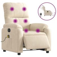 Sillón Reclinable de Masaje Eléctrico con Tela de Microfibra CFW284371