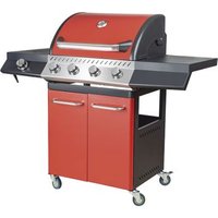 Bontempo R128 Parrilla a Gas de 4 Quemadores con 1 Latera