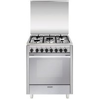 Glem Gas U765mi6 Cocina Encimerada de Gas y Eléctrica de Acero Inoxidable
