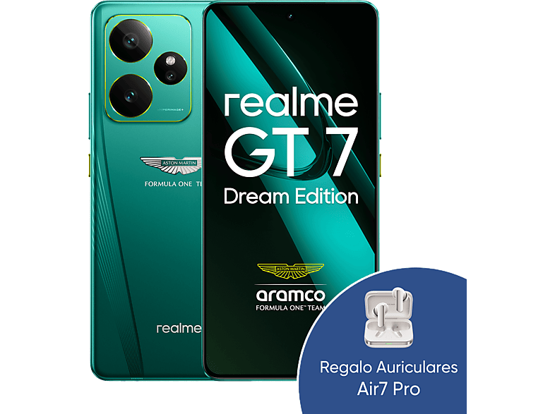 Móvil Realme GT7 512GB 12GB RAM Dimensity 9400e