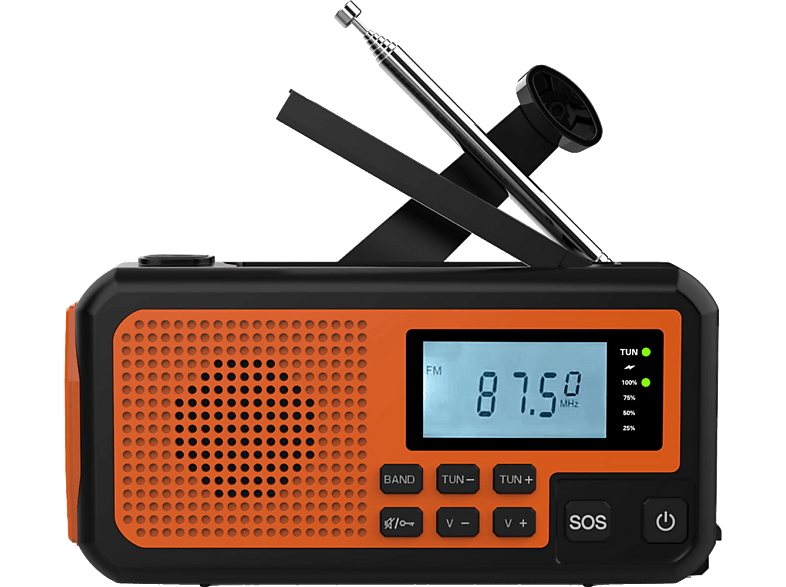 Radio portátil NK FA350044 AM/FM/SW con linterna