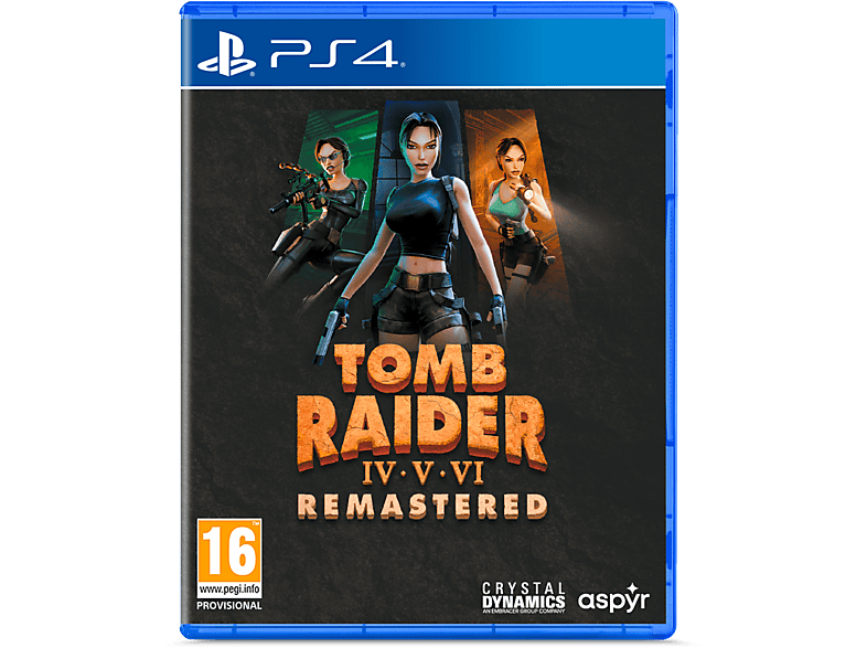 PS4 Tomb Raider IV-VI Remastered Starring Lara Croft