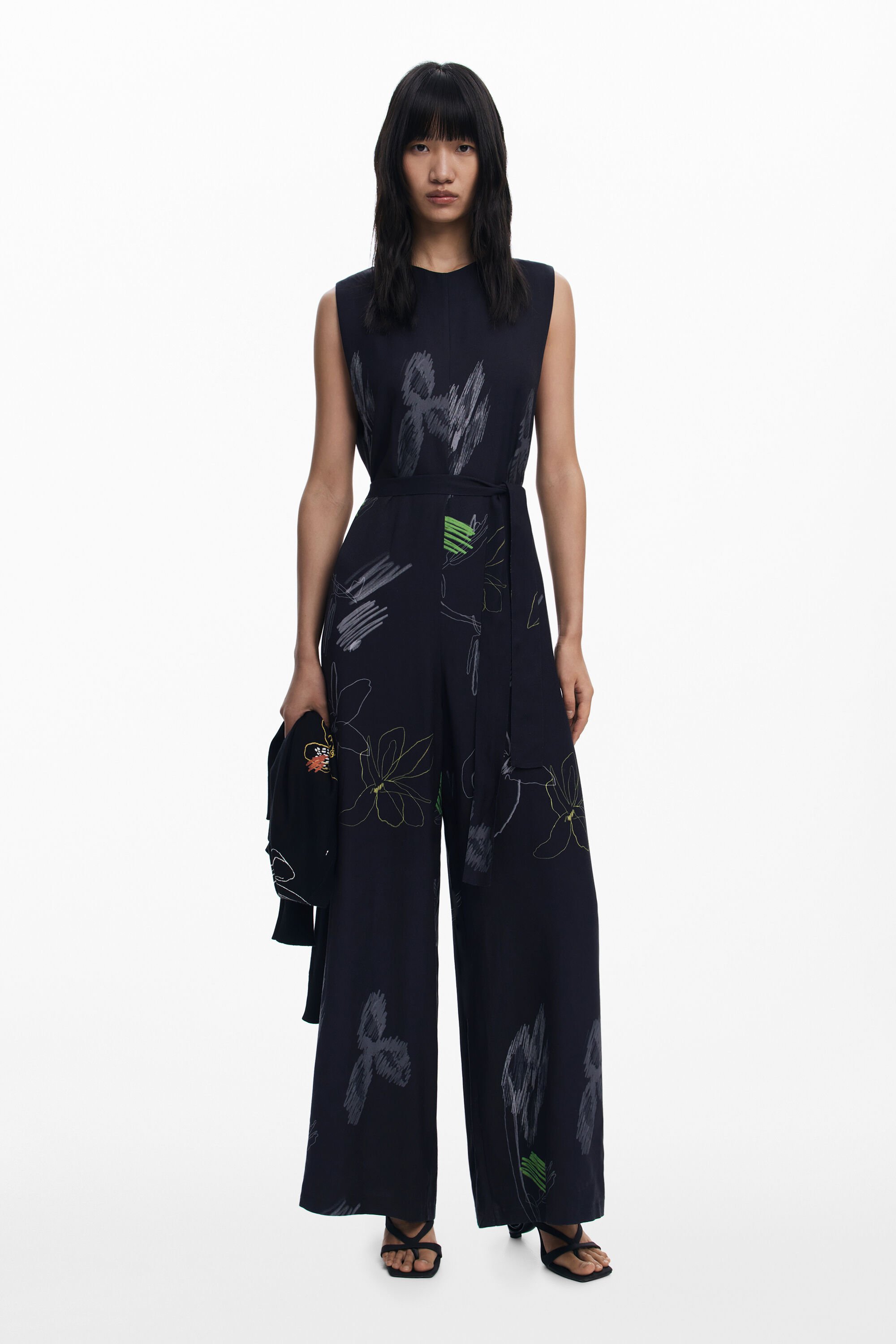 Desigual Mono palazzo floral