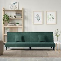 Sofá Cama Terciopelo Verde Oscuro CFW8165823