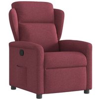 Sillón reclinable de tela