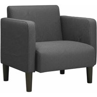 Sillón con reposabrazos 54 cm – tejido de pana – MPN CFW546922