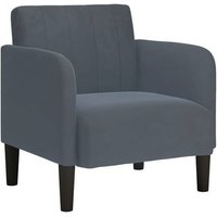 Sillón con reposabrazos de terciopelo 54 cm CFW388358