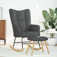 Sillón Mecedora con Taburete