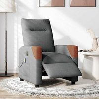 Sillón Reclinable De Masaje Eléctrico de Tela CFW393283