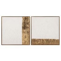 Set 2 Cuadros Decorativos 80x4x80 Cm