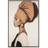 Cuadro Mujer 50% Pintado A Mano 83x4x123 Cm