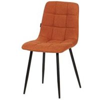 Silla de Metal y Poliéster 48x56x80 cm