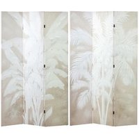 Biombo Lienzo Palmera 120x3x180 Cm