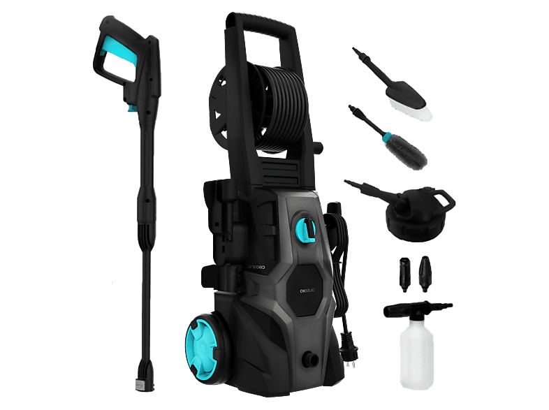 Hidrolimpiadora Cecotec HydroBoost 2000 Car&Garden Pro, 2000W, 150 bares