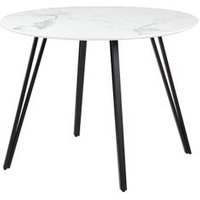 Mesa de Comedor MDF Metal 100x100x75 cm