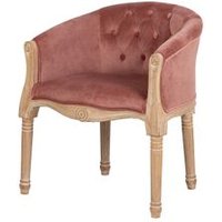 Butaca Velvet Capitone 61x61x71 Cm