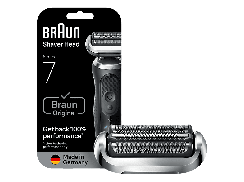 Recambio para afeitadora Braun 74S Plata