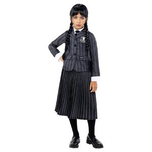 Disfraz de Miércoles Addams para Niña