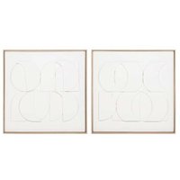 Set 2 Cuadros Decorativos 70x70 cm