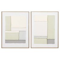 Set 2 Cuadros Decorativos Pintado a Mano 60x80 Cm