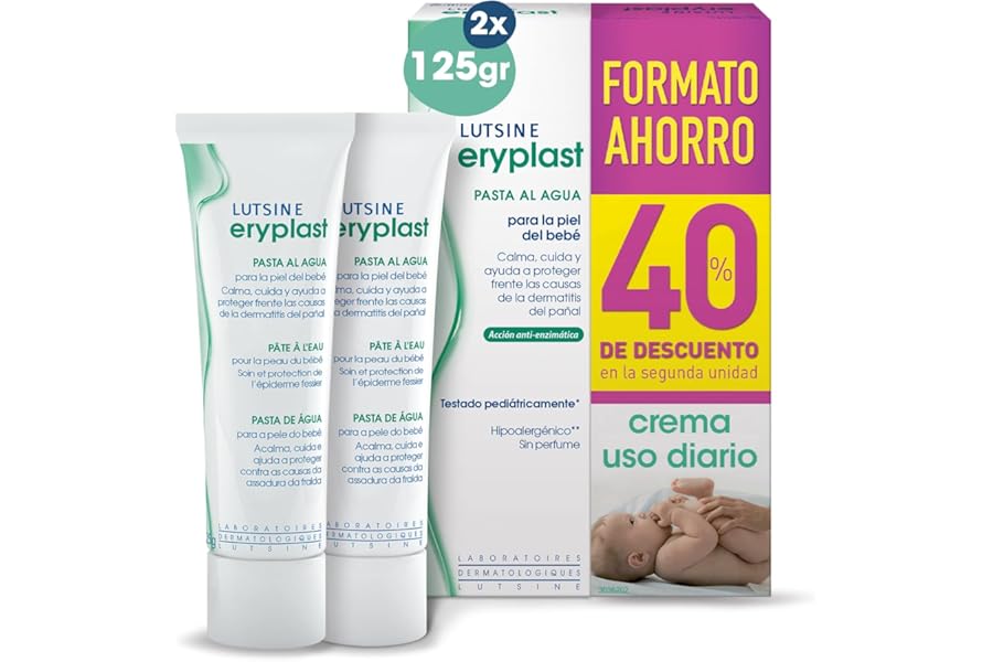 Eryplast Pasta al Agua Pack Ahorro 2x125gr