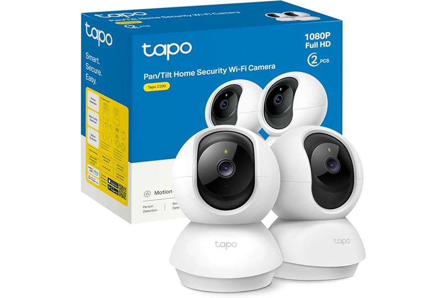 Tapo C200P2 Cámara IP WiFi 360° FHD 1080p
