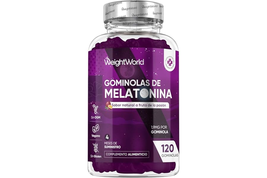 Melatonina Gominolas con Vitamina B6 - 120 Unidades