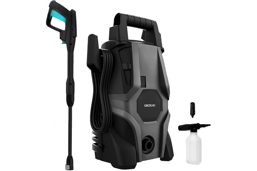 Cecotec Hidrolimpiadora de Alta Presión HydroBoost 1400 Essential
